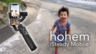 Hohem iSteady Mobile Review 4K [upl. by Ardnuassac391]