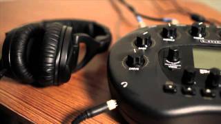 POD HD Desktop MultiEffect Overview  Line 6 [upl. by Ayotahs]