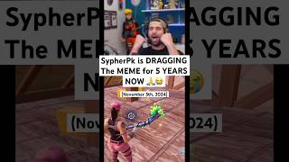 SypherPk is DRAGGING The MEME for 5 YEARS NOW sypherpk nickeh30 typicalgamer fortnite [upl. by Eeralav]