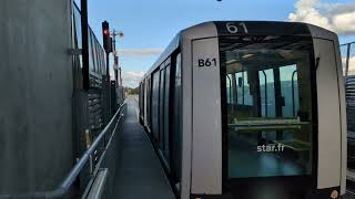 🇫🇷 Rennes Metro  STAR Siemens Neoval Cityval EMU 2024 [upl. by Nosyerg]