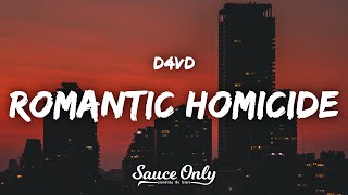 d4vd  Romantic Homicide Lyrics [upl. by Dahle]