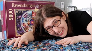 Starting my next 9000 piece puzzle Astrology Puzzle Part 1 of [upl. by Mcallister627]