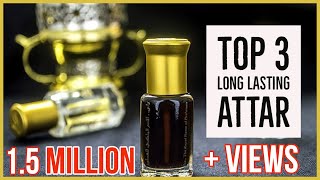 Top 3 long lasting attar  Attar detail Discussion and review in urduhindi subtitle Learn Perfumes [upl. by Chaim]