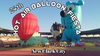 Hot Air Balloon Fiesta  New Clark City  Capas Tarlac [upl. by Quita356]