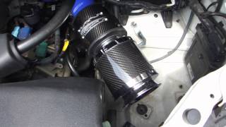 NISSAN ELGRAND CARBON CHAMBER AIR INTAKE [upl. by Donohue]