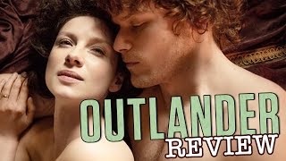 Caitriona Balfe Sam Heughan Outlander Season 2  TV Review [upl. by Allin]