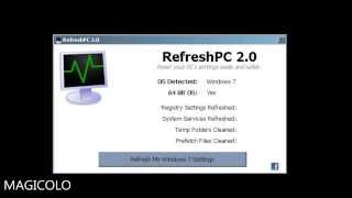 Refresh Pc ITA  Come resettare Windows 7 alle impostazioni iniziali [upl. by Alexia]