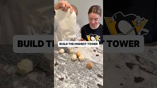 Build the highest tower board game Perfect Party Game tabletopduo challenge couple [upl. by Matteo]