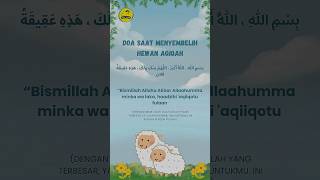 Doa menyembelih soakfarm baksogosheep aqiqahpalembang viralvideo videohorts ternakkambing [upl. by Eahsel411]