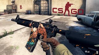 CSGO  M4A4  Griffin Original Gameplay [upl. by Gaidano738]