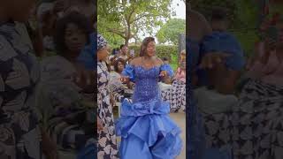 Bridal danced on her chilanga mulilo song kitchenparty dance chilangamulilo shorts [upl. by Ellenehc239]