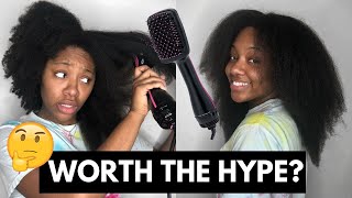 BLOWDRY YOUR HAIR FASTER  Revlon One Step Hair Dryer and Styler Review [upl. by Erual]