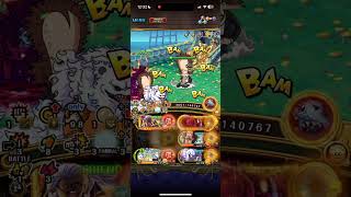 OPTC Treasure Map vs LuffytaroZorojuro  updated invasion team Nav 100 optc trecru [upl. by Ajam290]