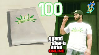 LES 100 EMPLACEMENTS DES SACHETS LD ORGANICS SUR GTA ONLINE [upl. by Linnea]