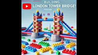 Building London Tower Bridge with Fun Building Blocks  Creative Play for Kids [upl. by Aleit]