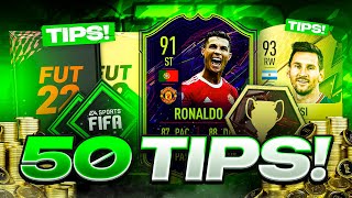 50 Tips To Help You DOMINATE FIFA 22 Ultimate Team [upl. by Casmey327]