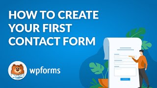 How to Create Your First WordPress Contact Form 2024 GUIDE [upl. by Stevens948]