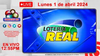 Lotería Real EN VIVO 📺 Lunes 1 de abril 2024– 1255 PM [upl. by Nerual]