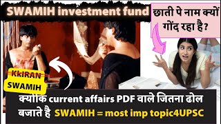 Economy SWAMIH Fund AIF Cat2 for loans to unfinished housing projects by SBI Cap Ventures upsc [upl. by Nanon]