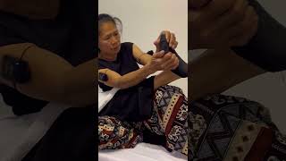 ASMR Thai Traditional Massage with Foot reflexology shorts [upl. by Yur]