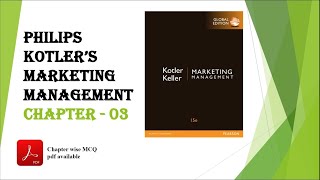 marketing management chapter 3  Philips Kotler  Kotler Keller  IBPS SO marketing mains [upl. by Olenolin502]