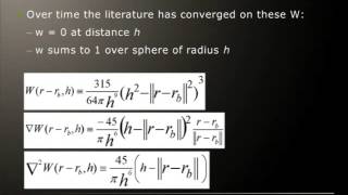 7  Smoothed Particle Hydrodynamics [upl. by Aneeb]