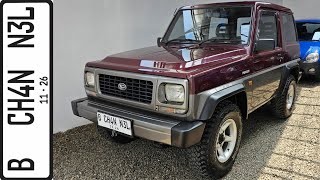 In Depth Tour Daihatsu Feroza Special Edition F70 1995  Indonesia [upl. by Itsrik]