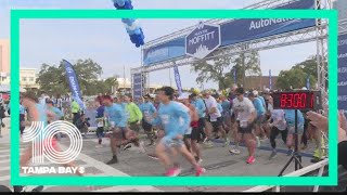 Miles for Moffitt Event successfully comes to an end with tribute ceremony for survivors [upl. by Edrei]