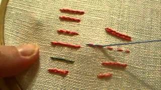 Whipped Running Stitch Tutorial for Hand Embroidery [upl. by Fadil51]