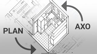 The FASTEST Way to Draw Axonometric [upl. by Gillmore]