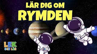 Planeter och Rymden för barn  Utforska solsystemet  Lärande Barnprogram på Svenska [upl. by Anitnas156]