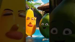 Childrens song  Friendship of Papaya and Coconut childrensongs cartoon cocomelon anakanak [upl. by Siari]