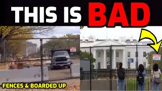 🚨 ALERT The White House on LOCK DOWN  National Guard Deployed to Washington DC [upl. by Aizirtap794]