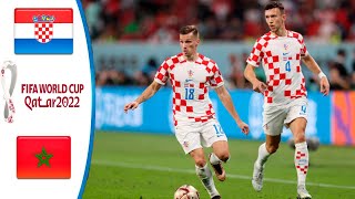 Mislav Orsic Goal Croatia vs Morocco 21 All Highlights 17122022 WORLD CUP GameplayPes2019 [upl. by Maibach]