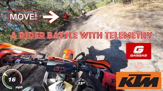 Gas Gas 450 vs KTM 350 A Rider Battle [upl. by Buckels]