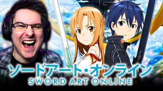 SWORD ART ONLINE Openings 19 REACTION  Anime OP Reaction [upl. by Lebasiairam]