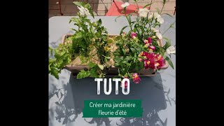 Tutoriel  Ma jardinière fleurie [upl. by Dahraf640]