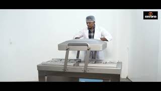 HOW PACKAGING MACHINES WORK  DOUBLE CHAMBER VACUUM PACKAGING MACHINE  EXPLAINED IN ENGLISH [upl. by Etnaud]