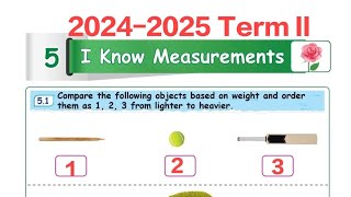 Unit 5 I Know Measurements Malar maths Ennum ezhuthum workbook answers 1std to 3rd standard Arumbu [upl. by Galina]