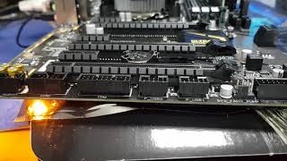 🖥️Motherboard gigabyte gaz270pd3 in action [upl. by Suiddaht]