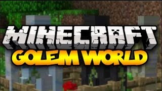 Minecraft GOLEM WORLD 15 new golems  Mod Showcase 162 [upl. by Eceinal352]