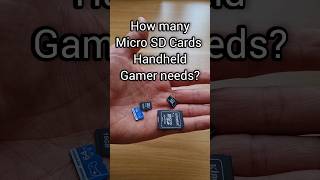 How many Micro SD Cards Handheld Gamer Needs psvita steamdeck switch [upl. by Dupin681]