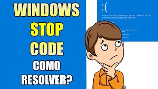 Windows Stop Code como Resolver  Tire suas Dúvidas [upl. by Ailimat286]