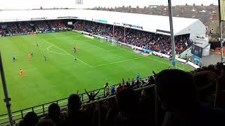 Grimsby vs Bradford Atmosphere 100819 [upl. by Nenney]