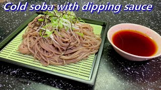 Simple soba noodles recipe with dipping sauce [upl. by Reivaj]