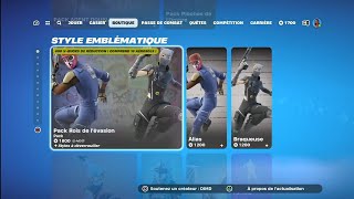 Boutique Fortnite du 11 Juillet 2024  Retour du Skin Braqueuse [upl. by Aliled]