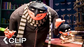 DESPICABLE ME 4 Movie Clip  Baby Grus First Heist 2024 Minions [upl. by Kendyl]