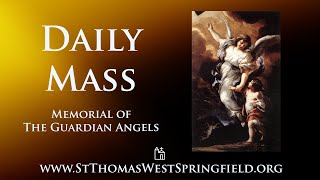 Daily Mass Wednesday October 2 2024 [upl. by Monro]