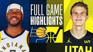 PACERS at JAZZ  FULL GAME HIGHLIGHTS  January 15 2024 [upl. by Ramsey]