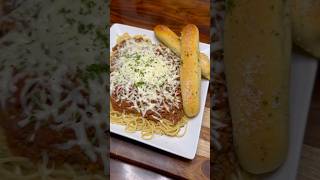 Blue Ember Meat Sauce meatsauce spaghetti breadsticks [upl. by Eisak374]